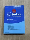 New Sealed Turbotax Deluxe 2017 Tax Preparation Cd For Windows Or Mac