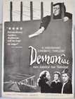 1957 Demoniac Pressbook Fran  ois P  rier Micheline Presle Jeanne Moreau Robinson