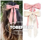 Hair Bows For Women Bow Clips Cute Ribbons Girls Ribbon Bows Pink   Beige