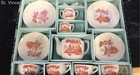 Vintage Japanese Children s 17 Piece Porcelain Tea Set Made In Japan Great Cond 