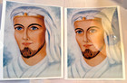 6 Religous spiritual Portraits-laminated- Hindu-prophets-persia-india- Free Ship