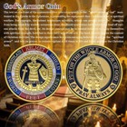 6x Put On The Whole Armor Of God Commemorative Challenge Coins Collection Gifts