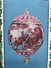 Holiday Industries Ornament Kit Santa Sequin Bead Christmas Nip Vintage 1980