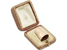 Antique 9k Yellow Gold Thimble France 1900s