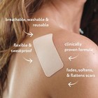 Scaraway Advanced Silicone Scar Sheets Medical Grade Silicone Strips 1 5  X 3   
