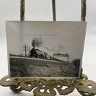 Vintage Pennsylvania Railroad Steam Locomotive Train Photo 4x5 B w Original