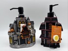 Halloween Light Up Haunted House Soap Dispenser Lotion Pump Castle Mansion Nwt