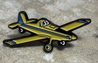 3 Air Tractor Airplane Lapel Pins From The Factory -yellow White   Gray Military