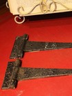 Vintage-style Iron Door Hinges  pair 