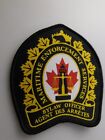 Maritime Enforcement Bylaw Oficer Police Vintage Patch  Shoulder Crest Canada