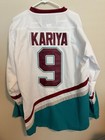 Paul Kariya Anaheim Mighty Ducks Ccm Throwback Away Jersey Large