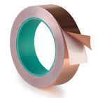 Copper Tape 1inch X 50 Feet Double Conductive Metal Foil Adhesive Tape For Em   