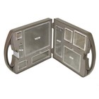 Stampin Up Clear Acrylic Block Set With Carrying Case Complete New   Used Blocks