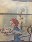 1923 Raisin Drying Board Ad Cream Of Wheat Right Over The Home Plate Wall Hanger