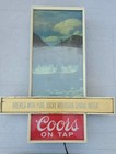 Rare Vintage Coors Beer Lighted Motion Advertising Sign  Coors On Tap Working 