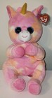 Ty Large Plush Beanie Bellies Buddy - Skylar The Unicorn Medium  10 Inch  Mwmts