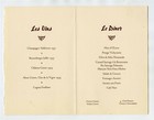 Un Diner De Gibier Menu Wine   Food Society St Francis Hotel San Francisco 1944