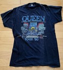 1980 Queen The Game Tour T-shirt - Vintage   Authentic - Size L - Mercury may
