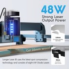 Longer B1 40w Laser Engraver Cnc With Auto Air Assist  40w Laser Cutting Machine