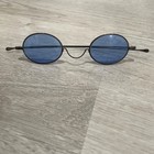 Antique Blue Tinted Lens Spectacles   Glasses W  Case