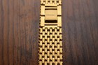 Seiko Slim Quartz Men Green Dial Gold Bracelet  Vintage Watch