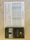 5 Of Each 2025 Masters Tournament Spectator Guide   Weekend Pairings Sheets