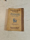 Vintage 1925 Brunswick Sewing Machine Instruction Book By Montgomery Ward Co 