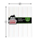 Kids Dry Erase Boards 3 Pack 9x12 Inch Double Sided Lined Plain White