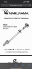 Pole Saw arborist Chainsaw  maruyama