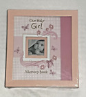 Girl Baby Book Of Memories Pink Keepsake Photo Album  Our Baby Girl Memory Book