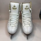Jackson Ultima Artiste Js1790 Womens Figure Ice Skates Mark Iv Blade White 6 5 B