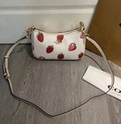 Cal62 Teri Shoulder Bag Handbag With Strawberry Print Outlet New Japan