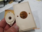 Antique Bell Telephone Ivory Bakelite Telephone Wall Connection Kit Nos