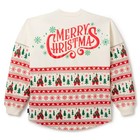 2025 Disney Spirit Jersey Adults -santa Mickey Mouse Fair Isle Holiday