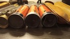 Antiqu Surveyor s Level Scope W leather Sheath