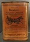 Original Vintage Newtons Veterinary Compound For Horses Ca 1930 s Tin Detroit Mi