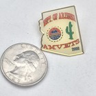 Amvets Arizona Pin Gold Tone Enamel Usa Veteran 2002