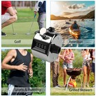 Metal Hand Tally Clicker Counter 4-digit Mechanical Counter Metal Case  Silver 