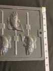 Lot Of 2 Fish Trout Bass Man Birthday Party Lollipop Chocolate Candy Mold 