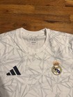 Adidas 2024-25 Real Madrid Men s Pre-match Jersey Xl Nwt  70 It5101 White
