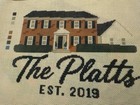 Custom House Needlepoint Canvas 18 Mesh