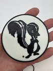 Skunk Works   Shoulder Patch  3 5 Inch  Hook And Loop Pvc Glow In The Dark Patch