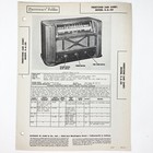 1947 Firestone Radio Model 4-a-20 Wire Schematic Service Manual Vintage Original