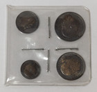 1903 Maundy Money Edward Vii 4 Uncirculated Silver Coins