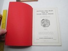 1937 Delta 48 Pg Manual Drill Press Booklet   B59