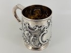 Fine English Antique King George I Britannia Standard Silver Tankard London 1723