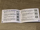 Game Boy Camera Instruction Manual Booklet Nintendo Game Boy Authentic