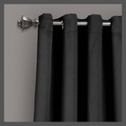 Set Of 2  52 x120   Lush Decor Insulated Grommet Blackout Window Curtain Panels