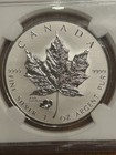 2016 Canada S 5 Silver Maple Leaf Reverse Proof Ana Anaheim Privy  Ngc Pf70