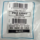 New Cressi Pro Light Open Heel Scuba Diving Fins Size Xs Black Snorkeling